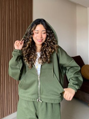 Casaca Regulable Olivo Claro