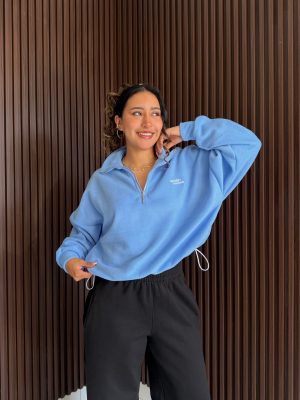 Hoodie Nube Celeste